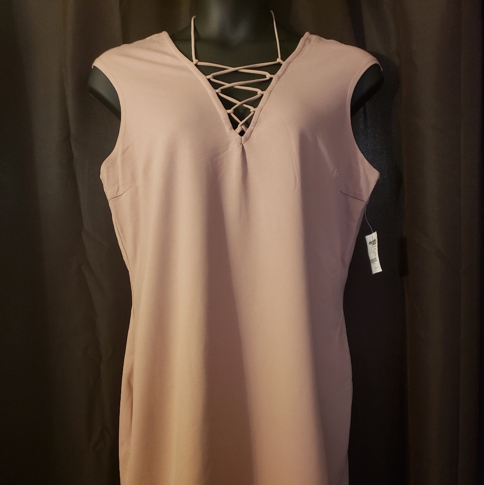 Pink toned dress